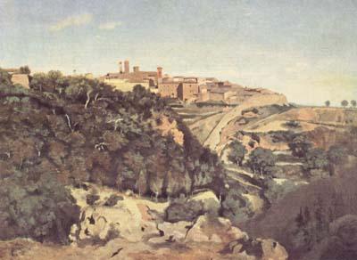 Jean Baptiste Camille  Corot Volterra (mk11) Spain oil painting art